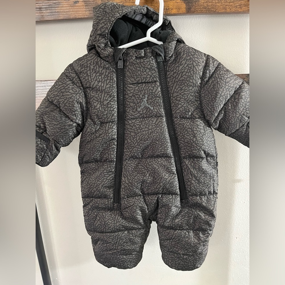 Jordan baby snowsuit